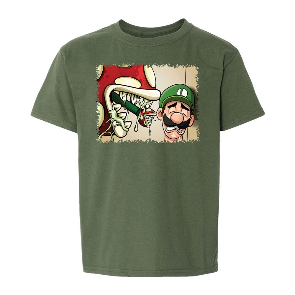 Kids T-Shirt - D95CBR5T - Military Green - 19