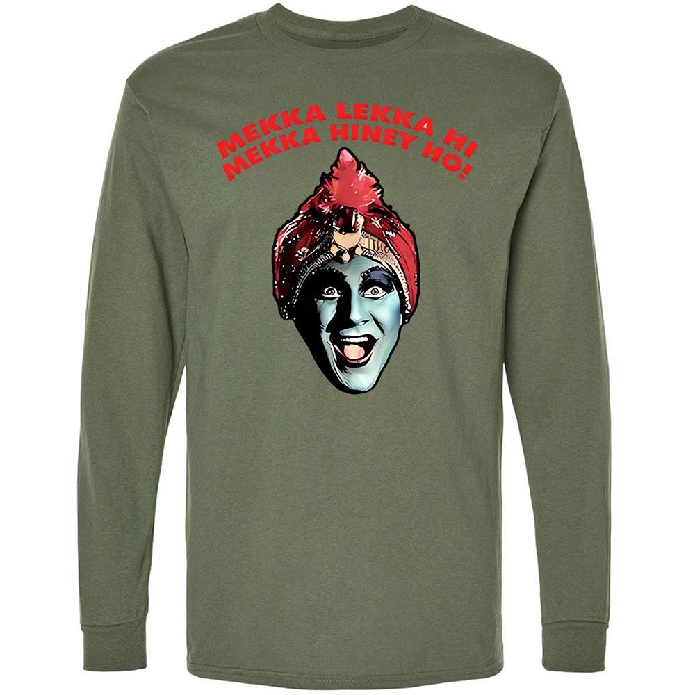 Long Sleeve T-Shirt - N4R8P5Y7 - Military Green - 19