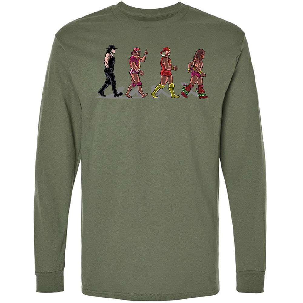 Long Sleeve T-Shirt - PU38NTRP - Military Green - 19