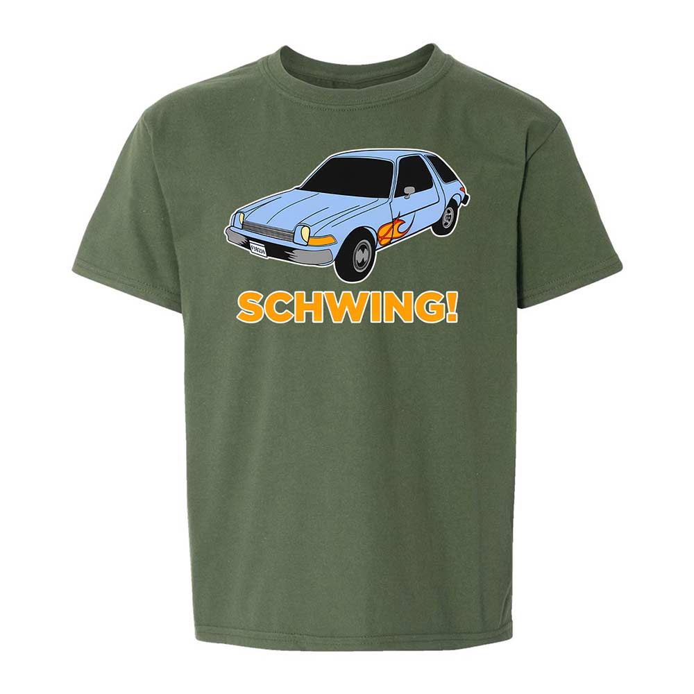 Kids T-Shirt - PLS1RTHW - Military Green - 19