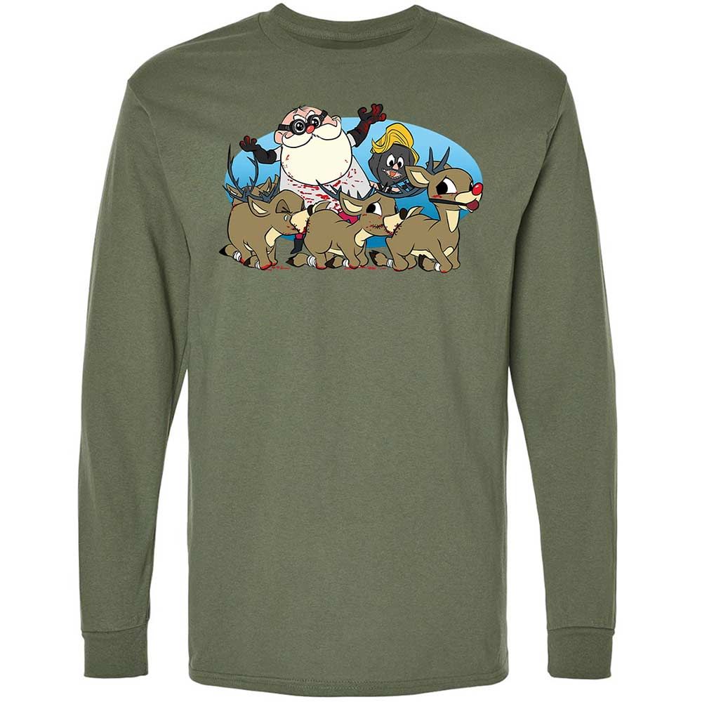 Santapede Greeting - Military Green - 19