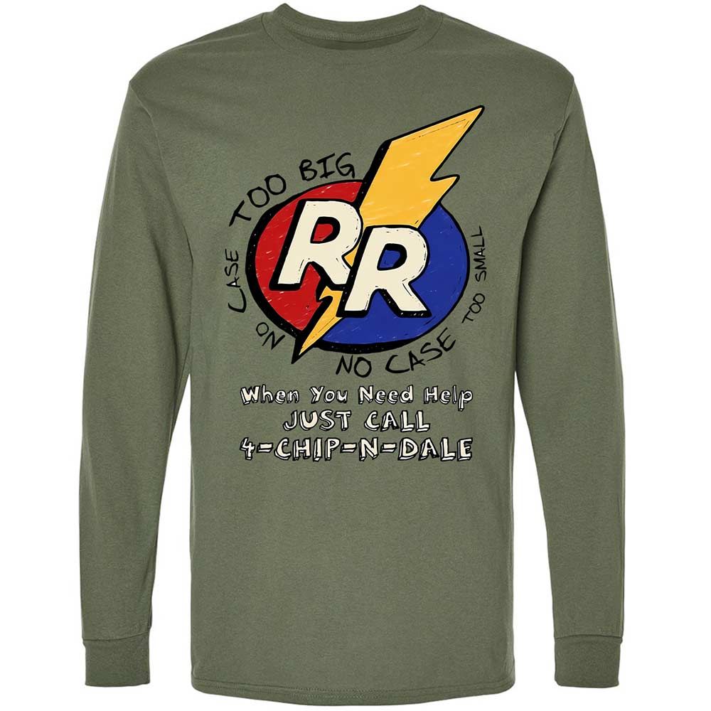 Long Sleeve T-Shirt - NLABK79M - Military Green - 19