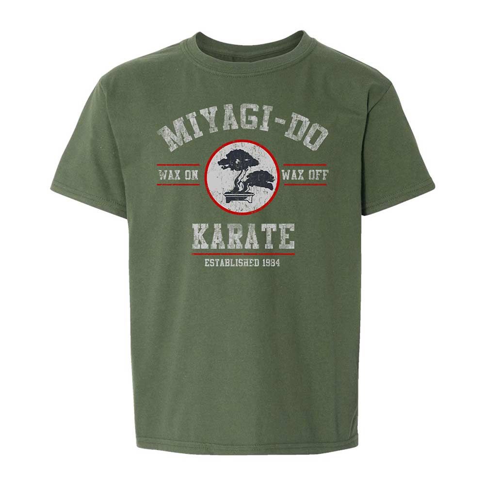 Kids T-Shirt - C83PLJQM - Military Green - 19