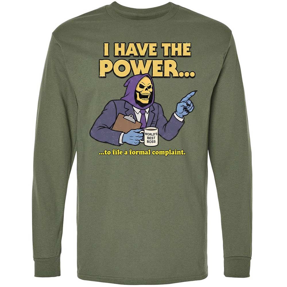 Long Sleeve T-Shirt - 5HAV4SR5 - Military Green - 19