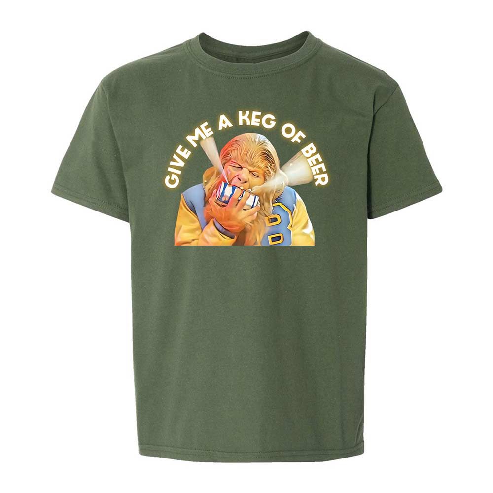 Kids T-Shirt - 5EHBU1QH - Military Green - 19