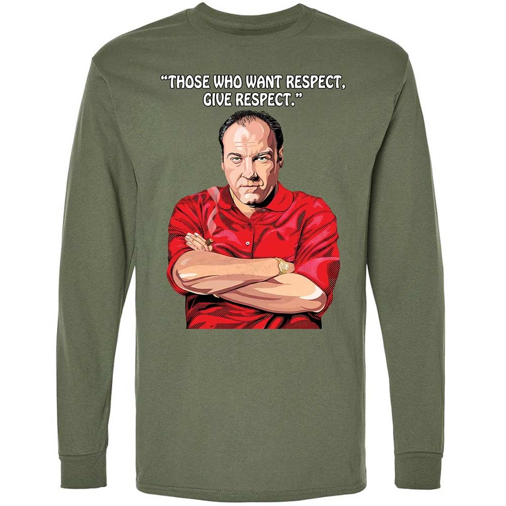 Long Sleeve T-Shirt - T7E9W3SP - Military Green - 19