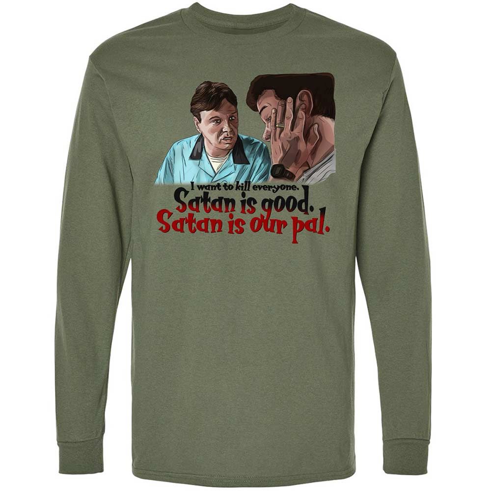 Long Sleeve T-Shirt - KU3UST6R - Military Green - 19
