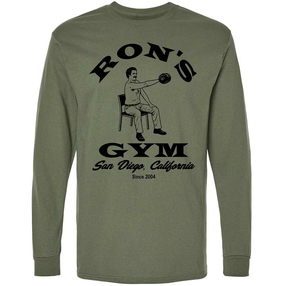Long Sleeve T-Shirt - CSV8VESM - Military Green - 19