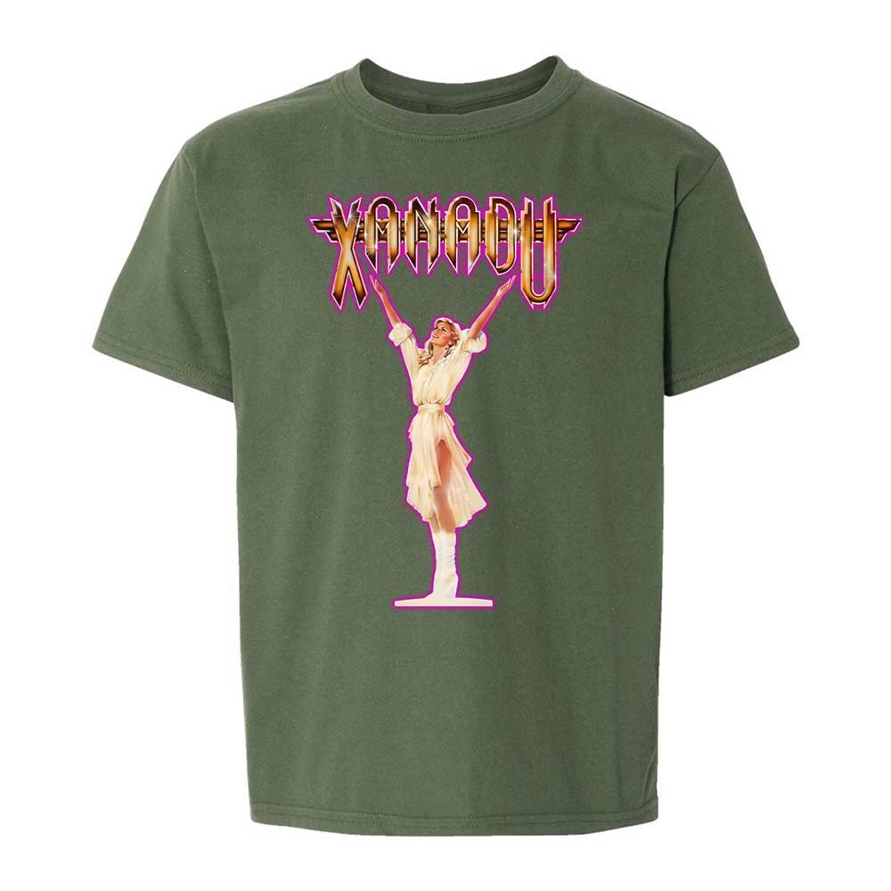 Kids T-Shirt - PL8LV2WY - Military Green - 19