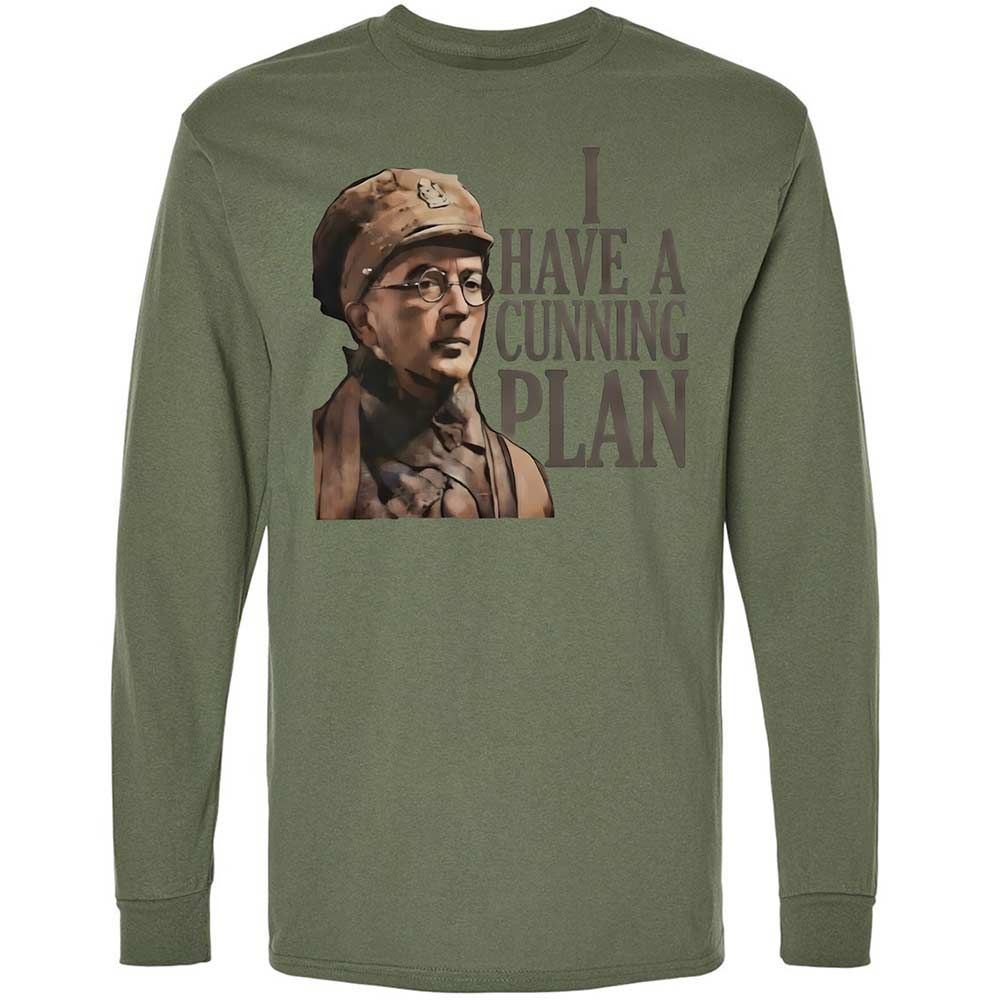 I Have A Cunning Plannn - Military Green - 19