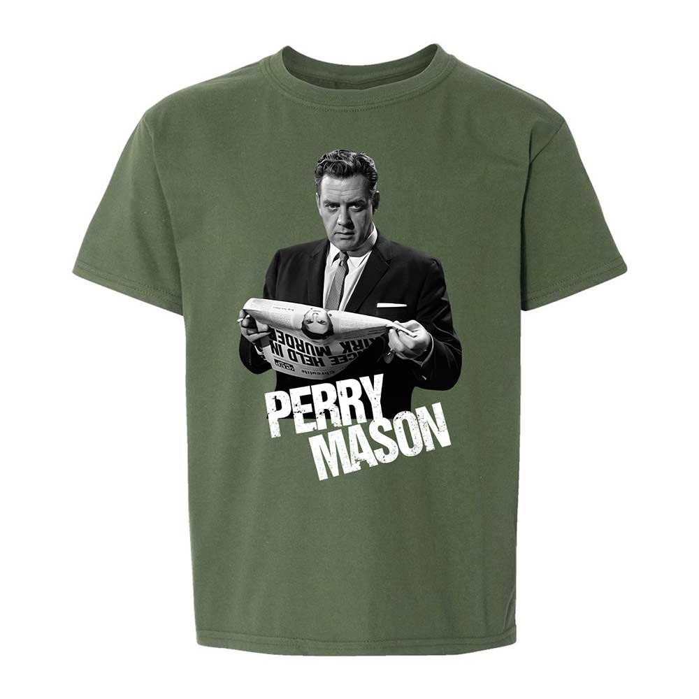 Kids T-Shirt - F5EELJ56 - Military Green - 19