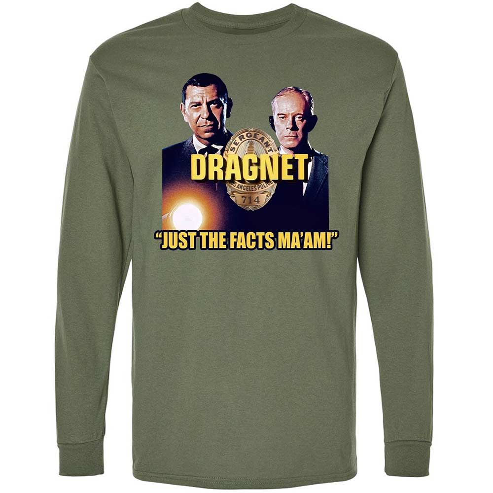 Long Sleeve T-Shirt - UPSVDZ3H - Military Green - 19