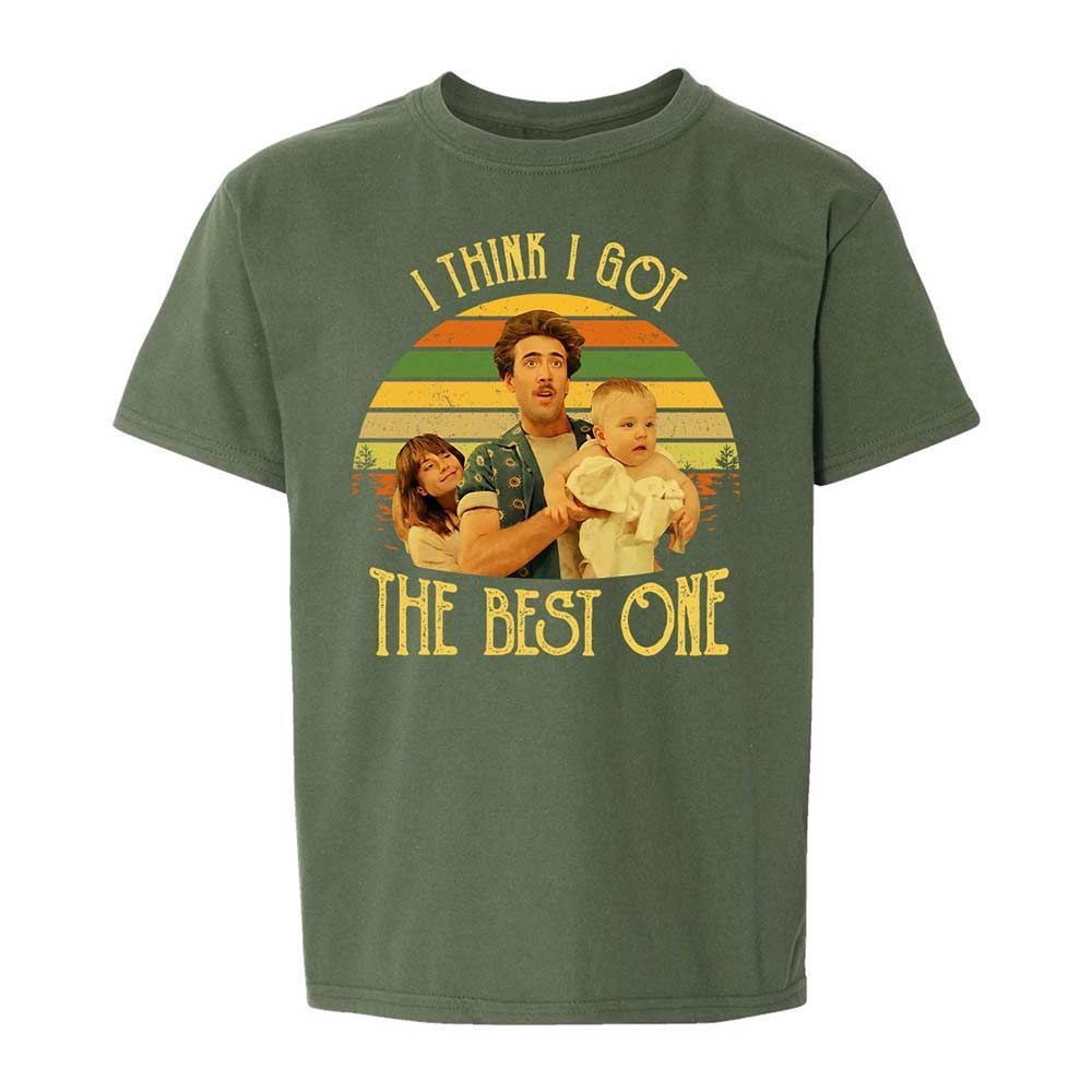 Kids T-Shirt - MXJDDB5X - Military Green - 19