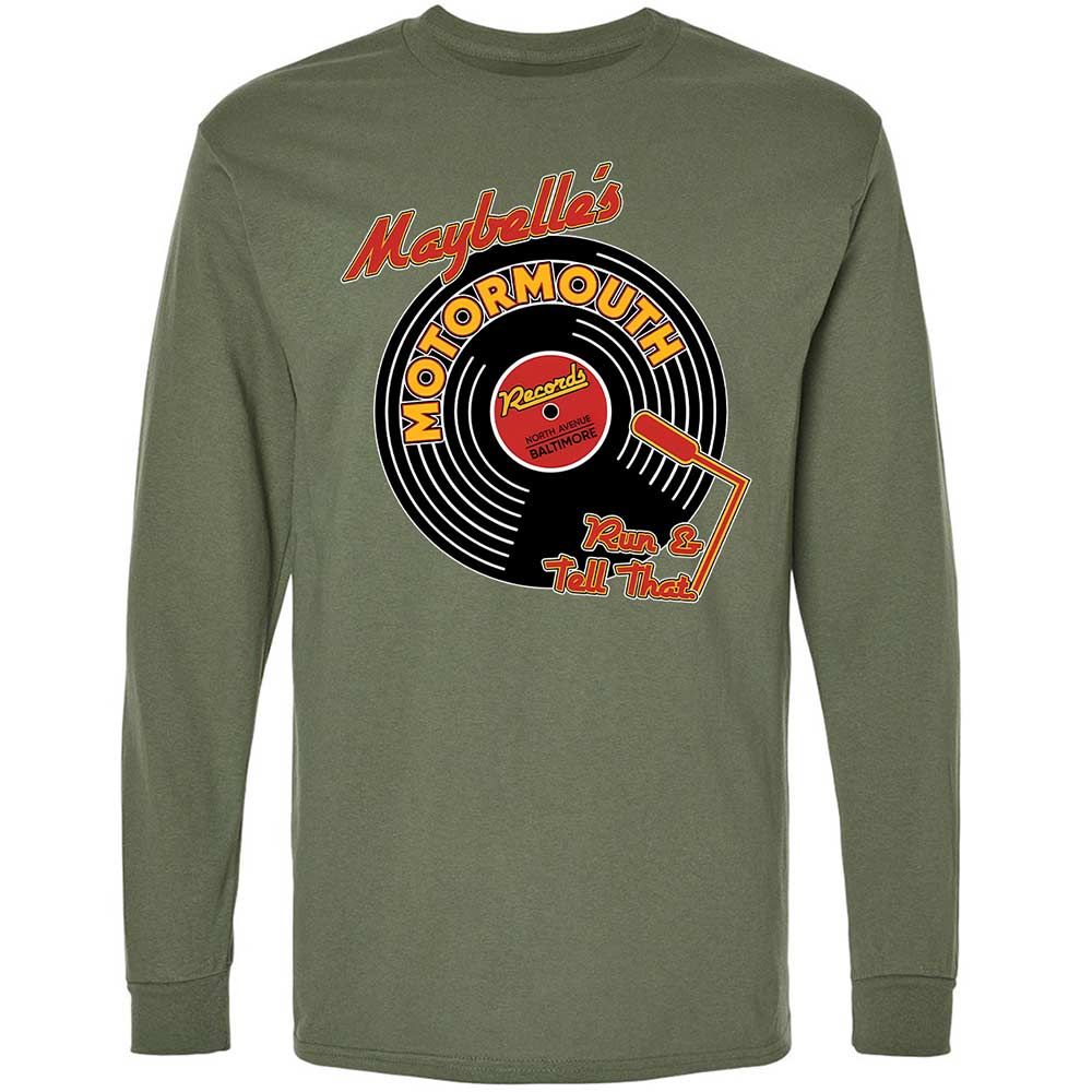 Maybelle's Motormouth Records - Military Green - 19