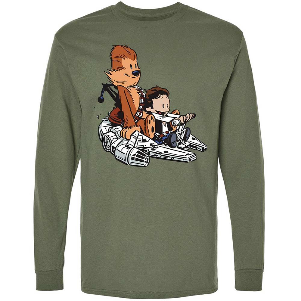 Han and Chewie - Military Green - 19