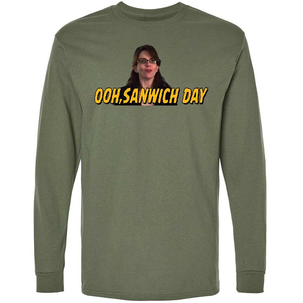 Long Sleeve T-Shirt - Z8CKP1RS - Military Green - 19