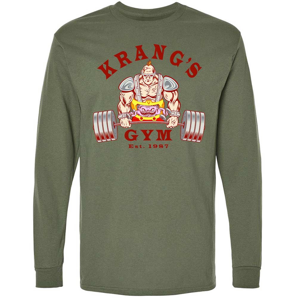 Long Sleeve T-Shirt - ZTJ85UP5 - Military Green - 19