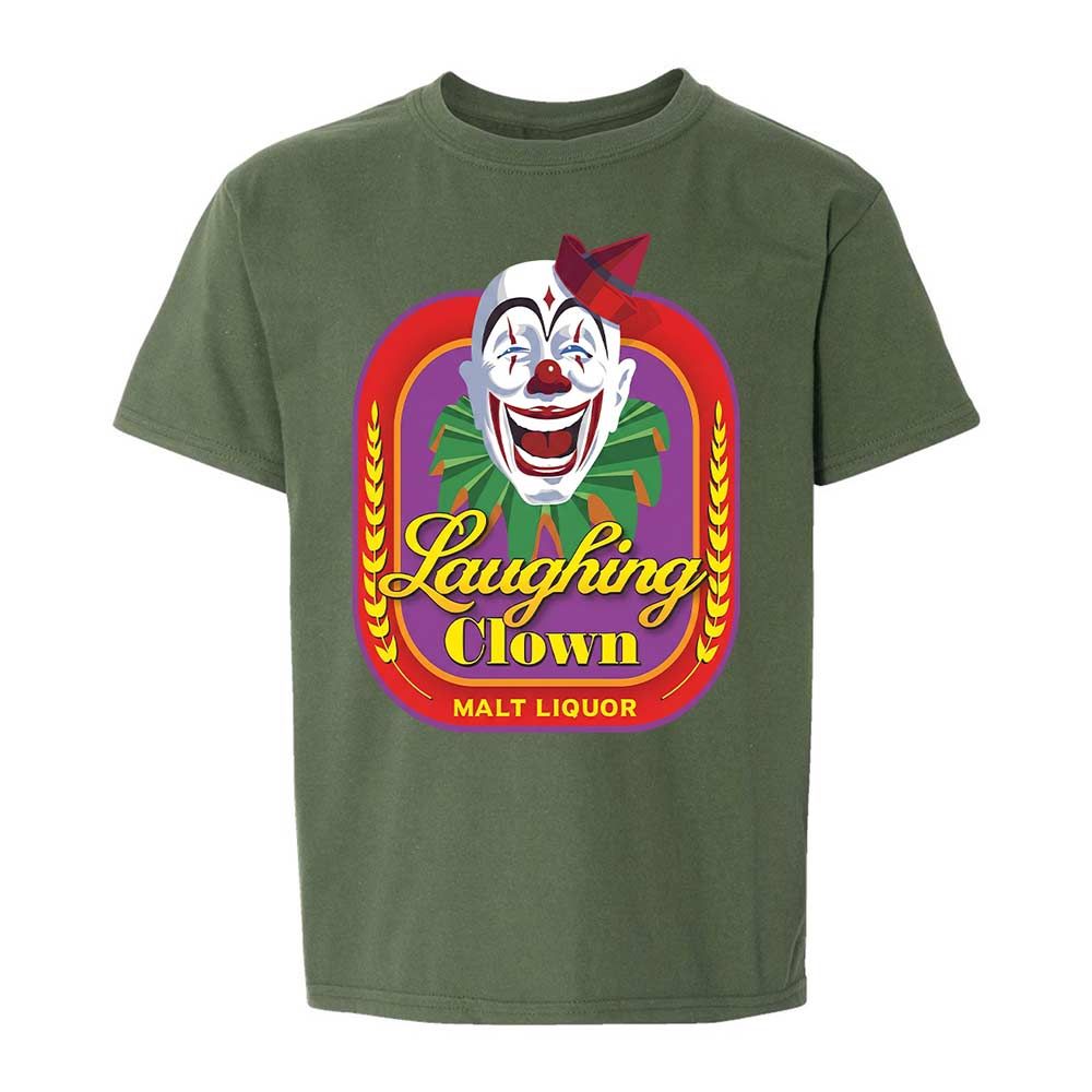 Laughing Clown Malt Liquor - Military Green - 19