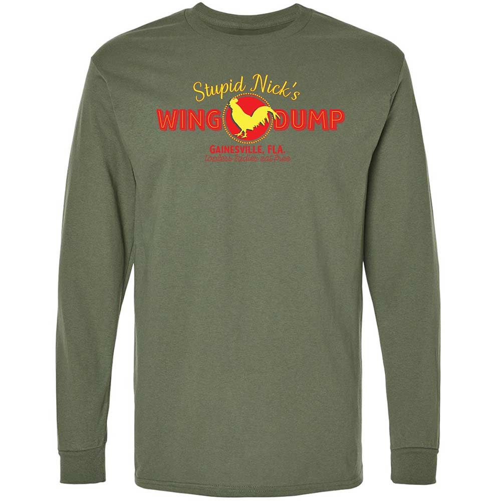Stupid Nick's Wing Dump - Military Green - 19