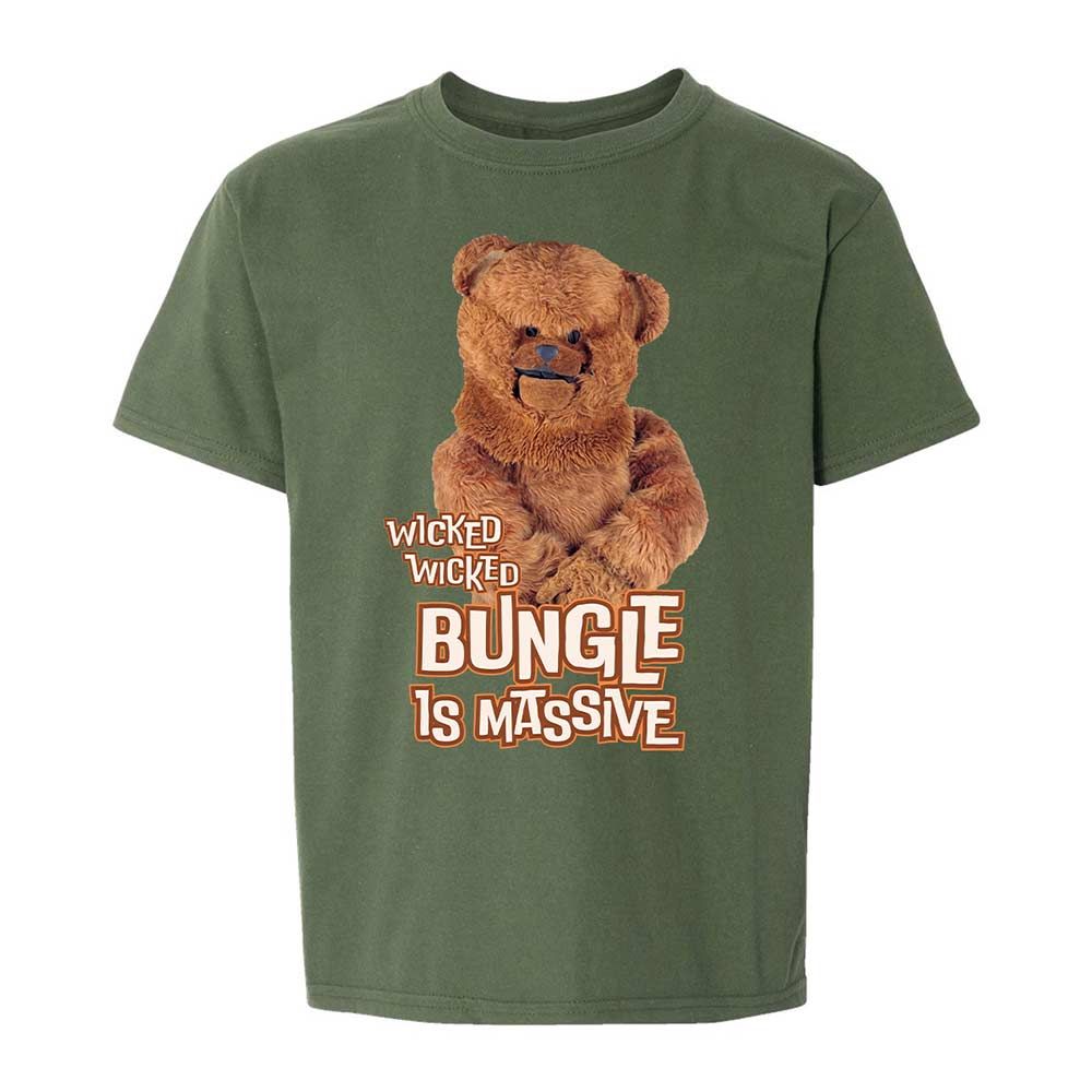 Kids T-Shirt - EK6QDC3V - Military Green - 19