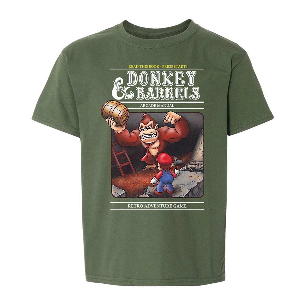 Kids T-Shirt - RTHZ9VEP - Military Green - 19