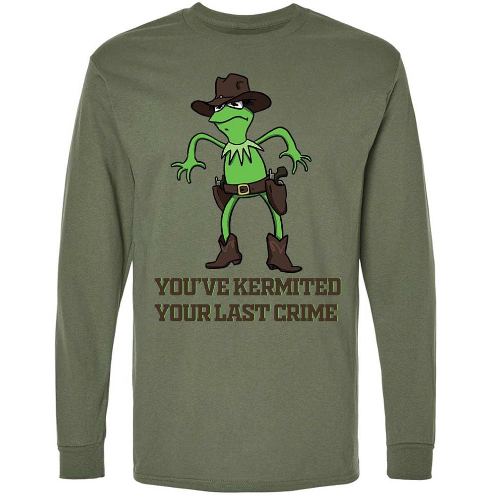 Long Sleeve T-Shirt - WEWWX2CG - Military Green - 19