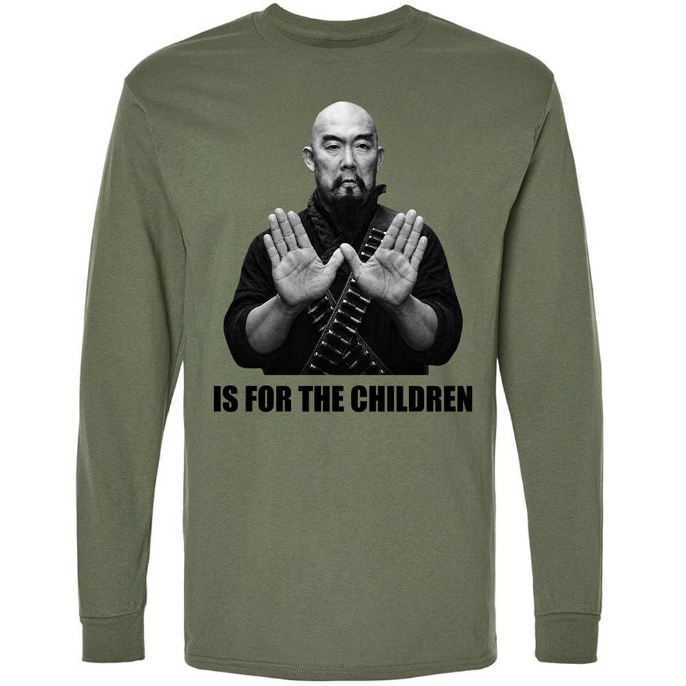 Long Sleeve T-Shirt - GJAPU5PK - Military Green - 19