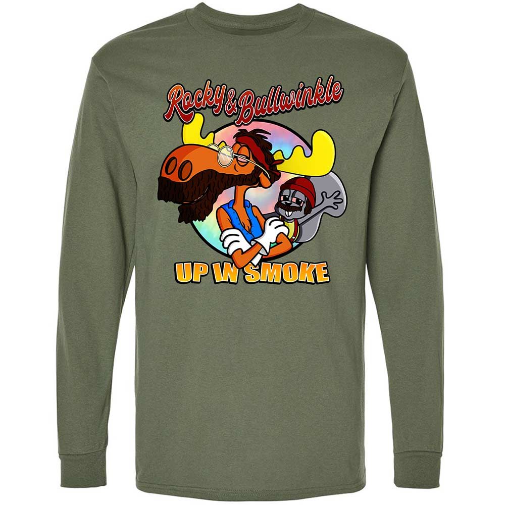 Funny Up In Smoke - Military Green - 19