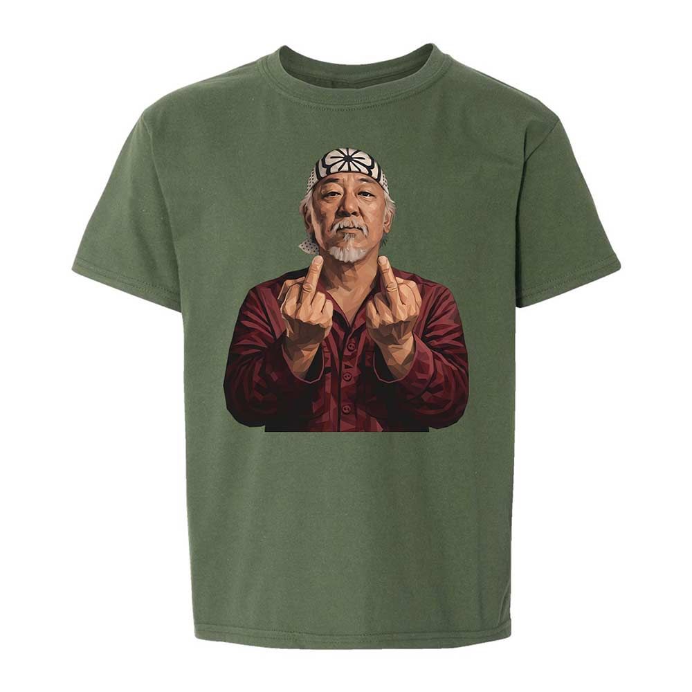 Kids T-Shirt - URD3ALKR - Military Green - 19