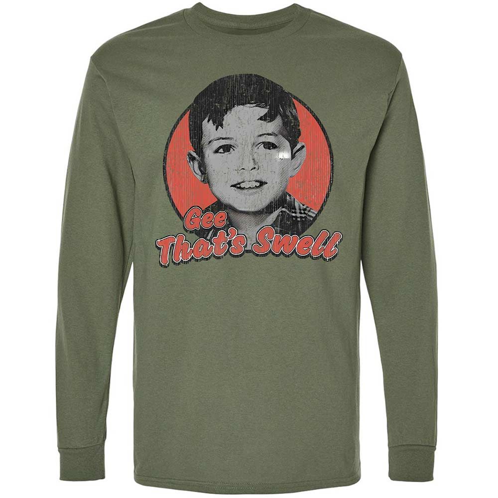 Long Sleeve T-Shirt - 5R5BAMBN - Military Green - 19