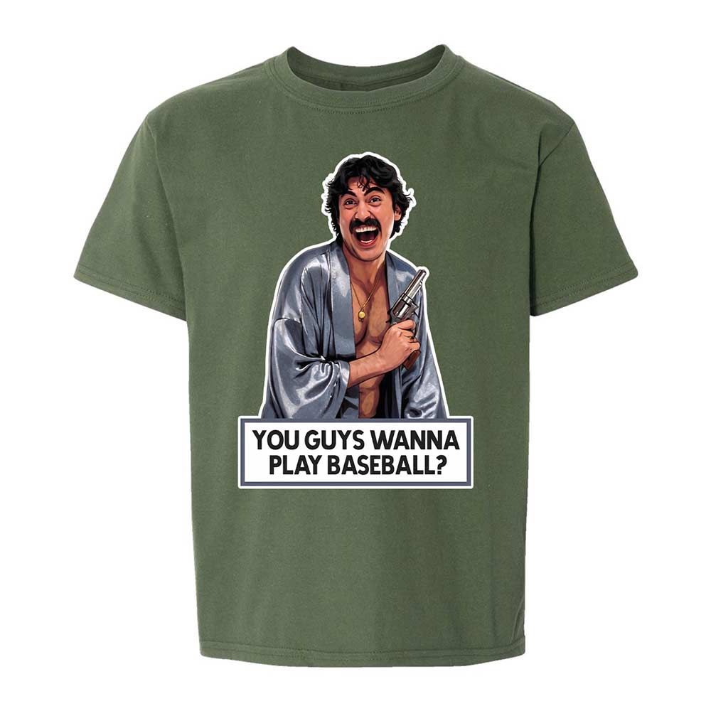 Kids T-Shirt - ZEB9VHL6 - Military Green - 19