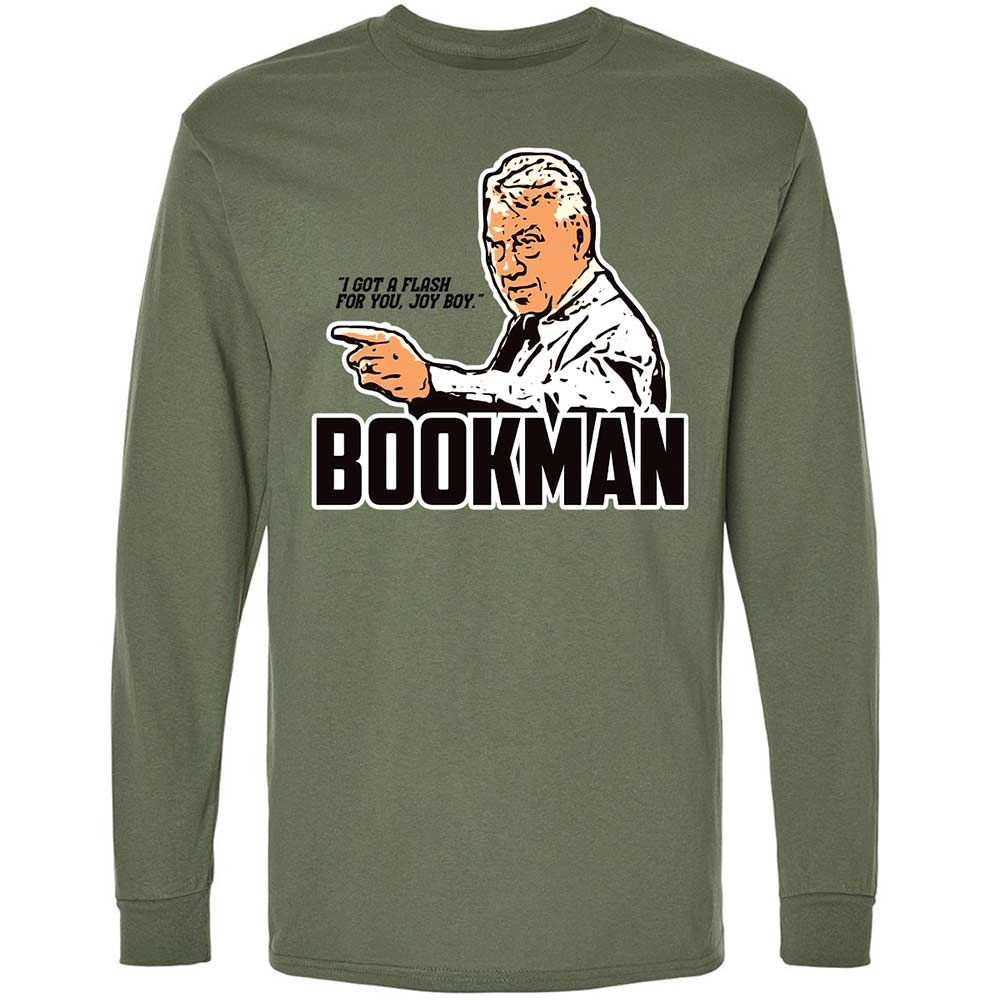 Long Sleeve T-Shirt - 1XLYZP9M - Military Green - 19