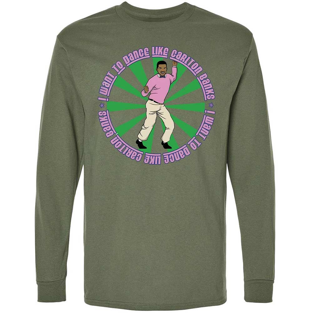 Long Sleeve T-Shirt - 5JTDEXJ3 - Military Green - 19