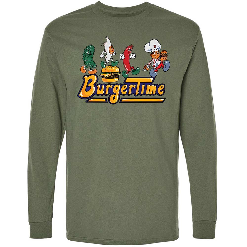 BurgerTime - Military Green - 19