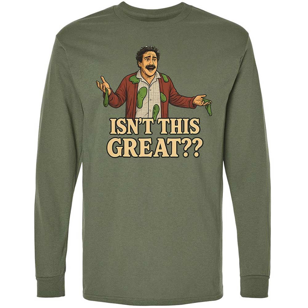 Long Sleeve T-Shirt - 9XRM5CA7 - Military Green - 19