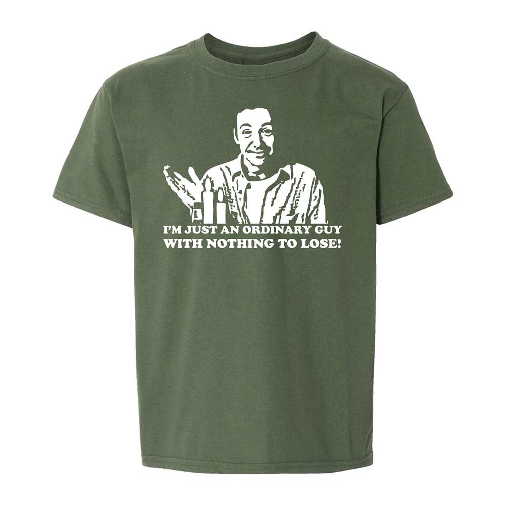 Kids T-Shirt - UYK7GY9J - Military Green - 19