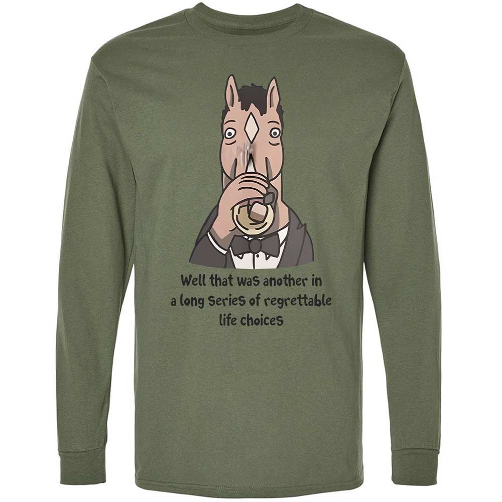 Long Sleeve T-Shirt - BPCSDKHK - Military Green - 19