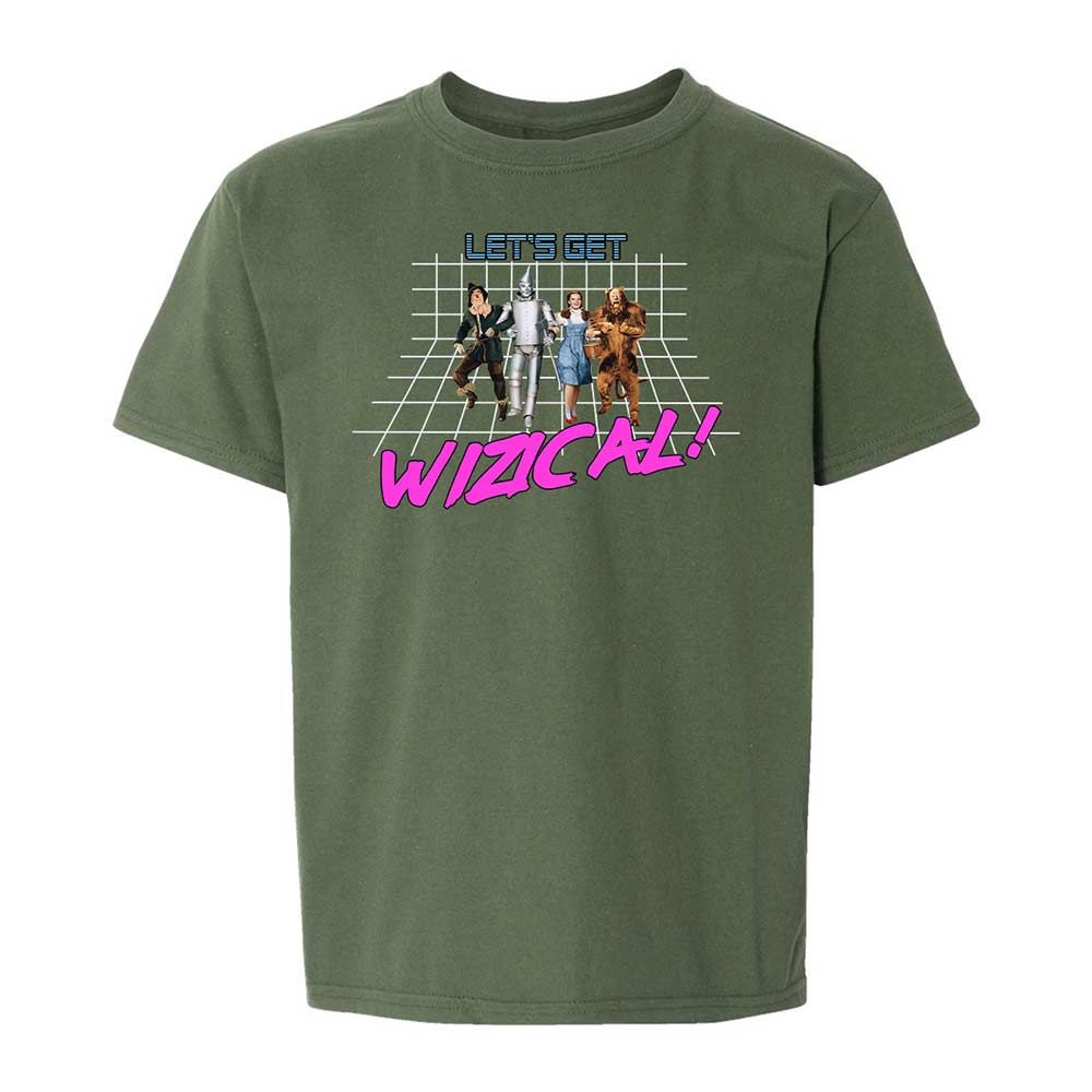 Kids T-Shirt - KR1S8ZW6 - Military Green - 19