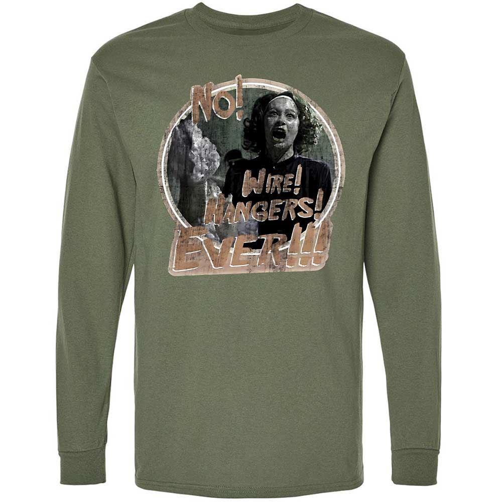 Long Sleeve T-Shirt - N4ZAQFG8 - Military Green - 19