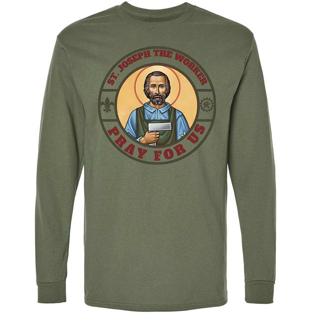 Pray for Us - Military Green - 19