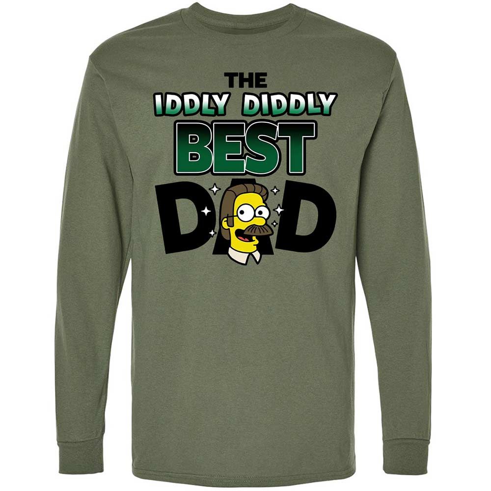 The Iddly diddly best dad - Military Green - 19