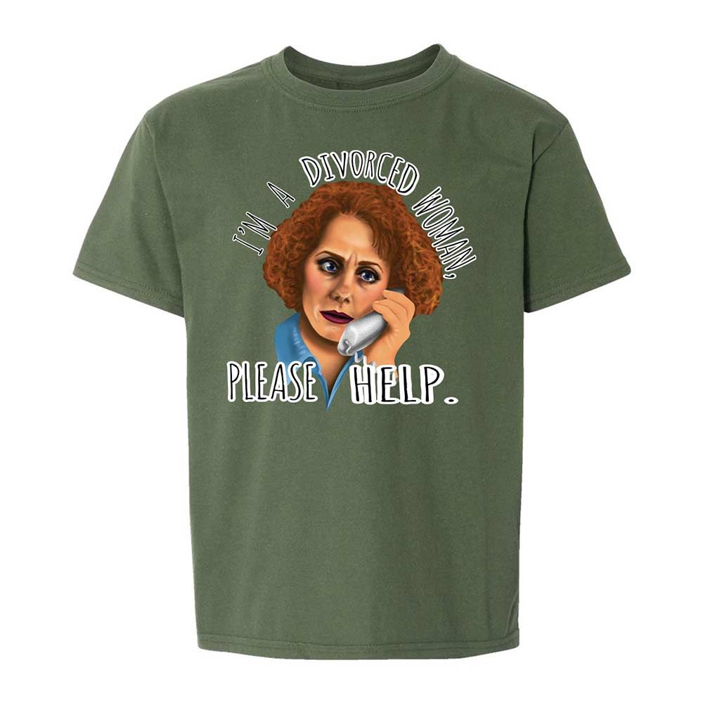 Kids T-Shirt - TYMSR3D3 - Military Green - 19