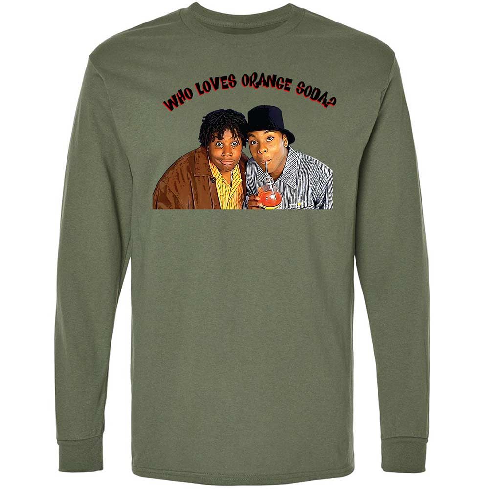Long Sleeve T-Shirt - YFKEBGGM - Military Green - 19
