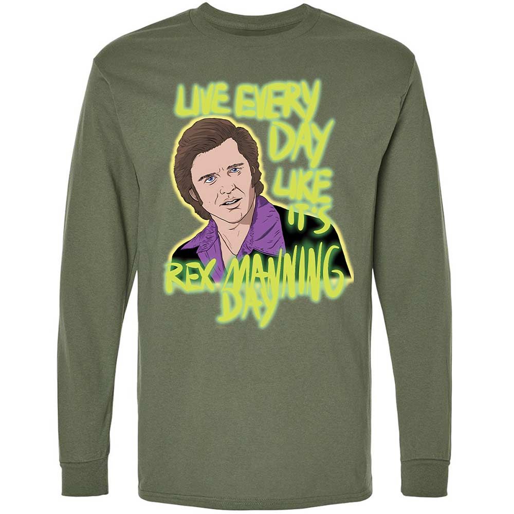 Long Sleeve T-Shirt - YGLAS8H3 - Military Green - 19
