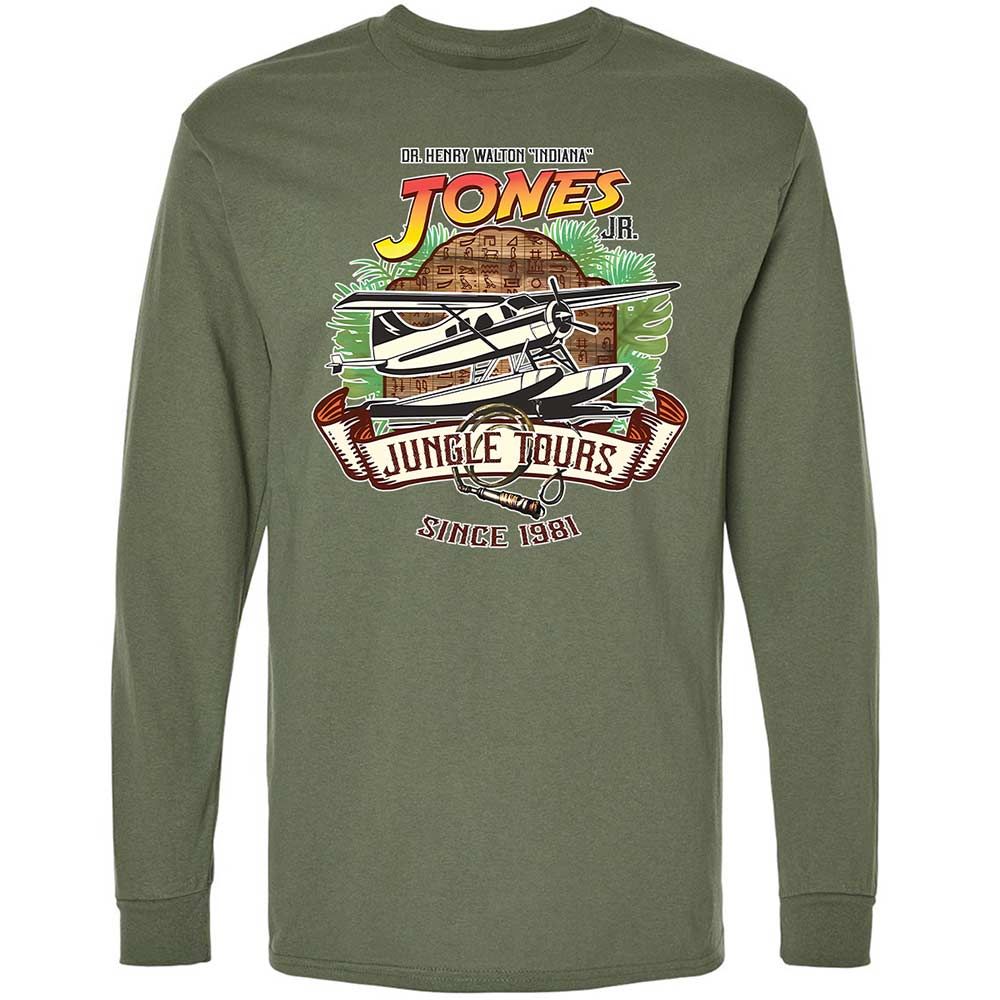 Long Sleeve T-Shirt - WK17SS2C - Military Green - 19