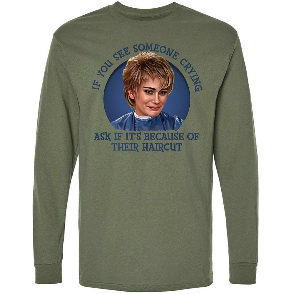 Long Sleeve T-Shirt - LB1TMPKZ - Military Green - 19