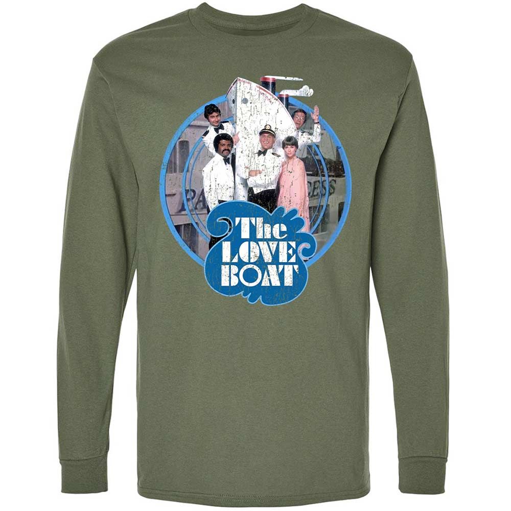 Long Sleeve T-Shirt - 6576DNEV - Military Green - 19