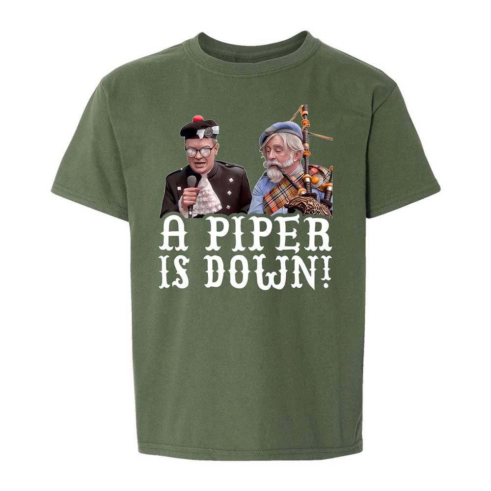 Kids T-Shirt - DTR45B8G - Military Green - 19