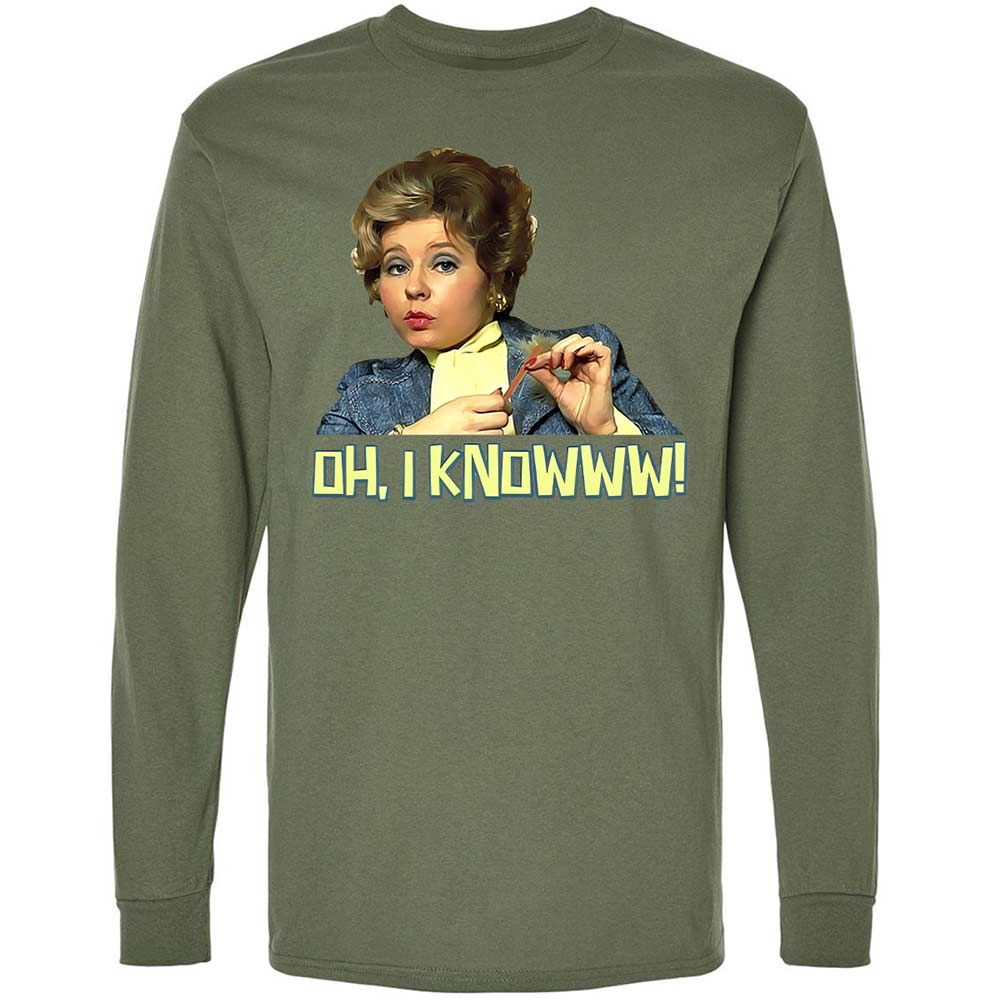 Long Sleeve T-Shirt - ZCATD2BH - Military Green - 19