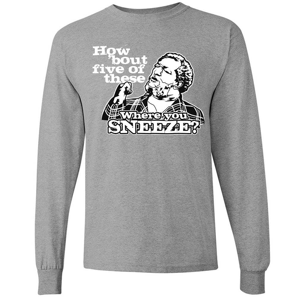Long Sleeve T-Shirt - FU19B1DL - Sport Grey - 19
